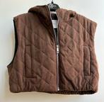 LUMINA korte bodywarmer bruin met capuchon mt S, Kleding | Dames, Prato, Italie, LUMINA, Verzenden, Nieuw