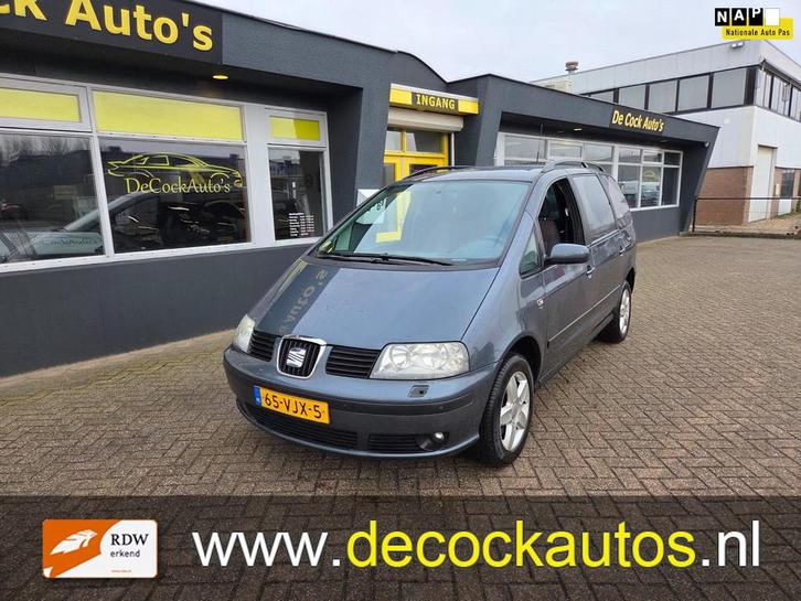 Seat Alhambra 1.9 TDI Expedition, Auto's, Bestelauto's, Bedrijf, Te koop, ABS, Airbags, Airconditioning, Boordcomputer, Centrale vergrendeling
