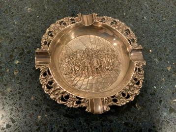 Rembrandt Zilveren Asbak .900 - Gedetailleerd Relief beschikbaar voor biedingen