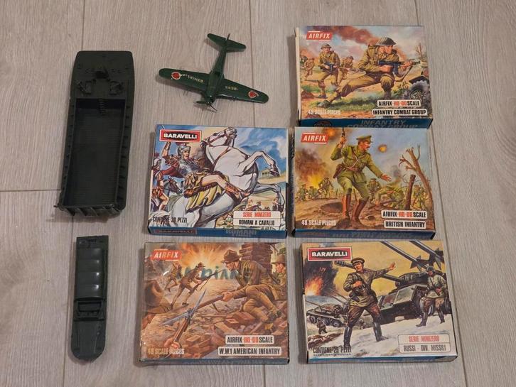 Vintage Airfix & Baravelli Modelbouwpakketten Jaren '60/'70, Hobby en Vrije tijd, Modelbouw | Auto's en Voertuigen, Gebruikt, Overige typen