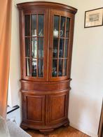 Teak Houten Hoek kast, Antiek en Kunst, Ophalen