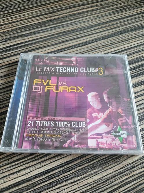 FVL Vs DJ Furax - Le Mix Techno Club#3 - Hardhouse - Jump, Cd's en Dvd's, Cd's | Dance en House, Ophalen of Verzenden