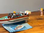 Playmobil boot met waterski 9428, Ophalen of Verzenden, Gebruikt, Complete set