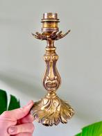 Vintage messing art nouveau lampenvoet tafellamp, Antiek en Kunst, Ophalen of Verzenden, Koper of Brons