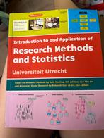 Research Methods Statistics Onderzoeksmethoden Statistiek UU, Ophalen of Verzenden, Gamma, Zo goed als nieuw, WO