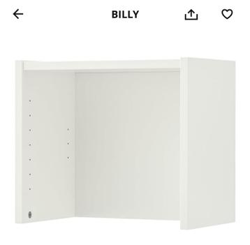 Ikea Billy bovendeel/opzetstuk 60 cm (wit) (3 stuks) - afbeelding 1