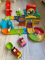 VTech Toet Toet Auto's Mickey Treinstation, Ophalen, Zo goed als nieuw, Jongen of Meisje