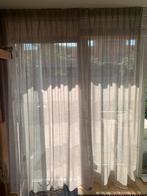 Gordijnen Beige Grijs Bruin, Ophalen, Zo goed als nieuw, Beige, 200 cm of meer