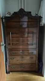 Antiek secretaire kast, Antiek en Kunst, Antiek | Meubels | Kasten, Ophalen