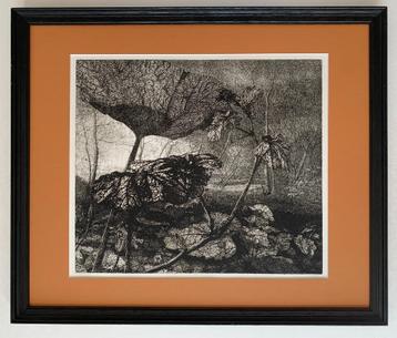 Grote ets Reinder Homan + boek beschikbaar voor biedingen