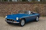 MG B Mk3 Roadster Restored and overhauled by the last (longt, Zwart, Cabriolet, Blauw, Leder