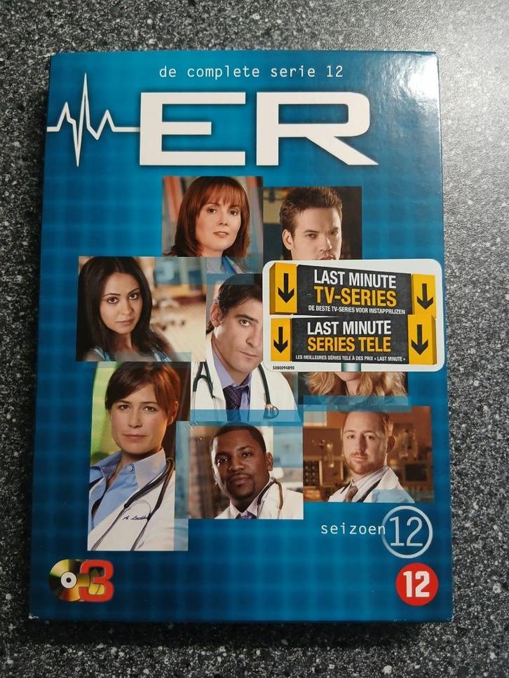 Dvd E.R. - Seizoen 12 (3 disc), Cd's en Dvd's, Dvd's | Tv en Series, Vanaf 12 jaar, Ophalen of Verzenden
