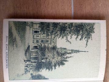 09 / Apeldoorn de Hervormde Kerk  kleine litho 1894 zeldzaam beschikbaar voor biedingen