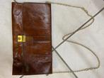 Bugatti vintage handtas, Ophalen of Verzenden, Gebruikt, Bruin, Handtas