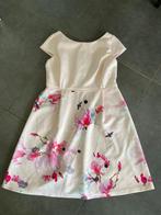 Z.g.a.n. roze bloemen jurk van Comma maat 42, Verzenden, Maat 42/44 (L), Comma, Zo goed als nieuw