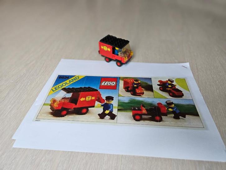 Lego Legoland 6624 Delivery Van, Kinderen en Baby's, Speelgoed | Duplo en Lego, Gebruikt, Lego, Complete set, Ophalen of Verzenden