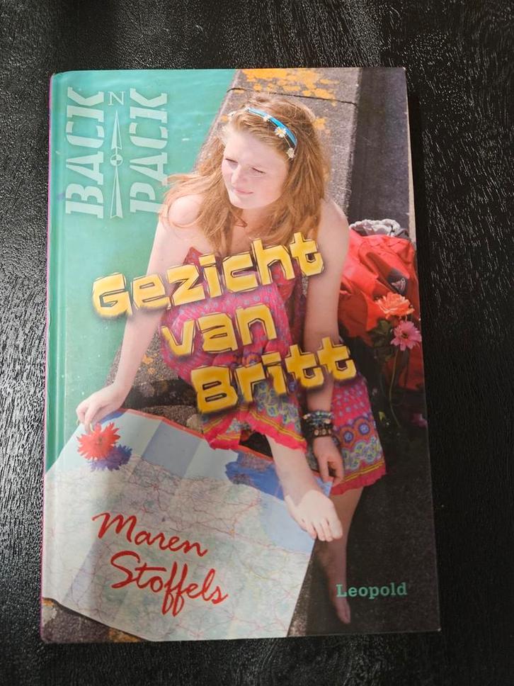 Maren Stoffels - Gezicht van Britt, Boeken, Kinderboeken | Jeugd | 13 jaar en ouder, Zo goed als nieuw, Ophalen of Verzenden