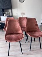 4 Terra Eetkamerstoelen, Huis en Inrichting, Stoelen, Ophalen, Bruin, Zo goed als nieuw, Vier
