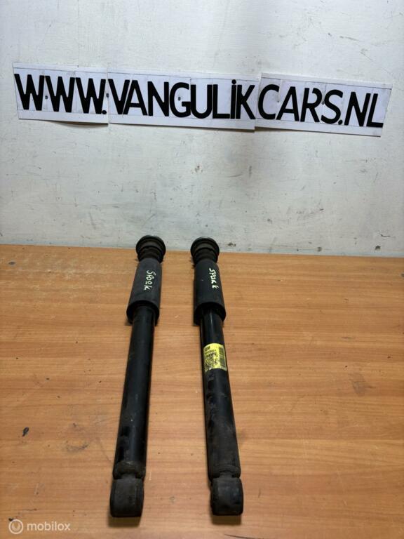 Achterschokdemper  set Chevrolet Spark ('10-'14), Auto-onderdelen, Ophanging en Onderstel, Chevrolet, Gebruikt, Ophalen of Verzenden