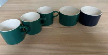 Melitta Stockholm servies 3 kopjes en 2 schaaltjes beschikbaar voor biedingen
