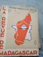Oude Revue de Madagascar 1937, Verzenden, Gelezen, Overige typen