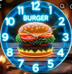 Mooi verlichte hamburger klok, Ophalen of Verzenden, Nieuw, Wandklok