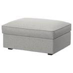 Kivik Hocker wit, Huis en Inrichting, Ophalen, Nieuw, 75 tot 100 cm, Stof