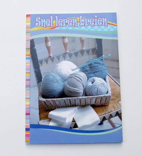 Breiboekje M4042: Snel leren breien  ca. 16+, Hobby en Vrije tijd, Breien en Haken, Zo goed als nieuw, Breien, Patroon of Boek