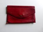 Assima clutch/enveloppe tas 100% leer van binnen en buiten, Ophalen of Verzenden, Gebruikt, Rood, Avondtasje