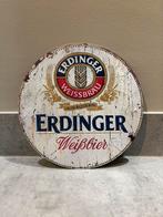 Mancave Bar Café Wanddecoratie metalen bordje Erdinger bier, Ophalen of Verzenden, Zo goed als nieuw, Reclamebord