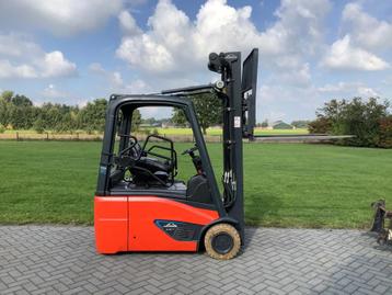 Linde E 16 evo drie delige mast freelift side shift 6764 uur beschikbaar voor biedingen