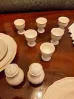 Wedgwood queen's plain eierdopset, Ophalen of Verzenden