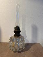Antieke Witte Glazen Olielamp, Ophalen