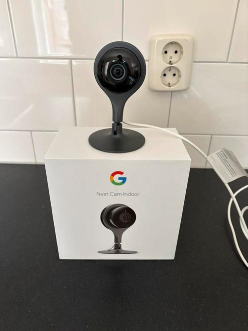 Nest Cam indoor, Audio, Tv en Foto, Videobewaking, Gebruikt, Binnencamera, Ophalen