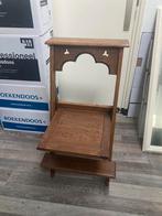 Authentiek houten gebedsbankje / klapstoel, Antiek en Kunst, Antiek | Meubels | Stoelen en Banken, Ophalen