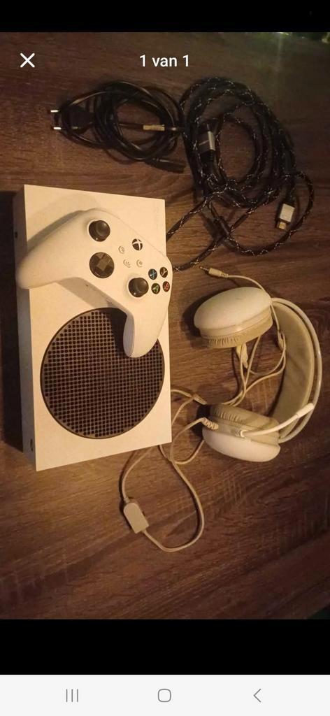 Xbox Series S 512GB - Inclusief Controller!, Spelcomputers en Games, Spelcomputers | Xbox Series X en S, Zo goed als nieuw, Ophalen