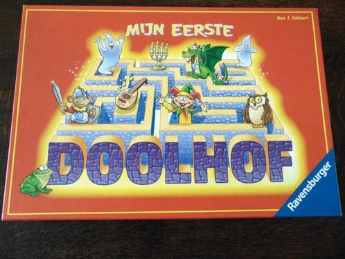 Mijn Eerste Doolhof Spel van Ravensburger, Hobby en Vrije tijd, Gezelschapsspellen | Bordspellen, Zo goed als nieuw, Een of twee spelers