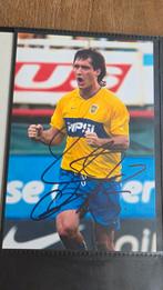 10x15cm foto originele handtekening Baros Schelotto Boca, Verzamelen, Ophalen of Verzenden, Zo goed als nieuw, Feyenoord