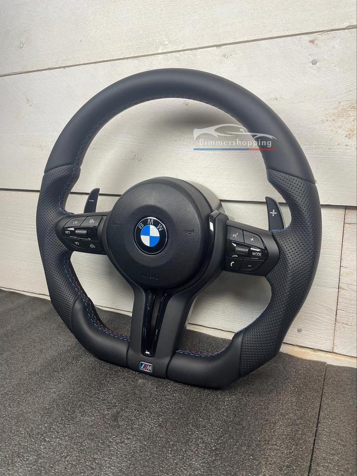 Bmw stuur half geperforeerd leer/ leer, F20 F21 F30 F32 etc, Auto-onderdelen, Besturing, BMW, Nieuw, Ophalen of Verzenden