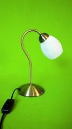 Modern Blue Cone Desk Lamp | Minimalist | Chrome, Gebruikt, Verzenden, Minimalist, Minder dan 50 cm