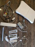 Nintendo Wii RVL-001 (EUR) incl. WII Balance Board, Ophalen of Verzenden, Gebruikt, Met 2 controllers, Met Balance Board