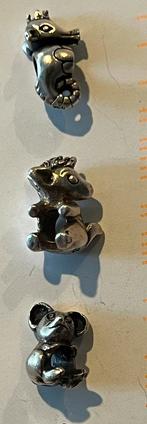 6 pandora kinderbedels, Sieraden, Tassen en Uiterlijk, Ophalen of Verzenden, Zo goed als nieuw, Zilver, Pandora