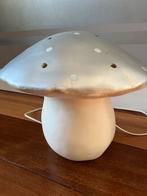 Grote zilverkleurige paddestoellamp lamp HEICO kinderkamer, Kinderen en Baby's, Kinderkamer | Inrichting en Decoratie, Ophalen of Verzenden