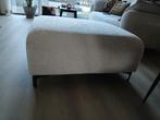 Poef bank in goede staat, Ophalen, 125 cm of meer, Zo goed als nieuw, Stof