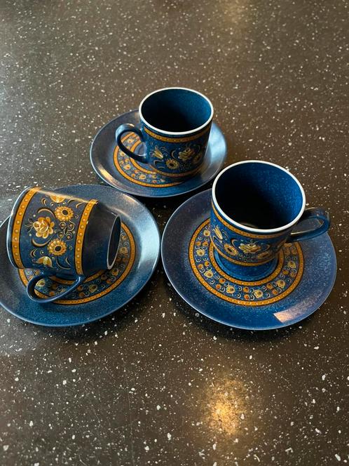 3x espresso kop en schotel winterling schwarzenbach., Antiek en Kunst, Antiek | Porselein, Ophalen of Verzenden