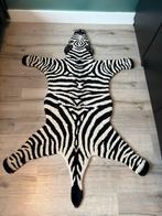 Zebra Vloerkleed - Zo Goed Als Nieuw, Huis en Inrichting, Ophalen, 100 tot 150 cm, Zwart, 50 tot 100 cm