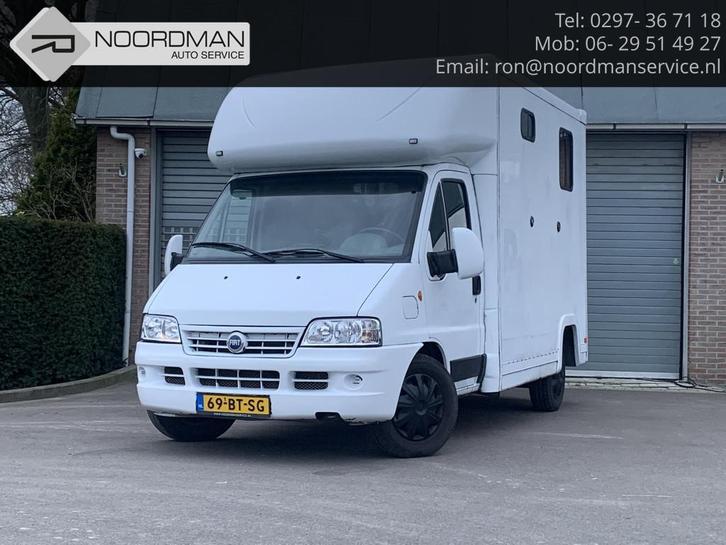 Fiat Ducato 18 2.3 JTD 370 Gran Volume Paardenwagen rijbewij, Dieren en Toebehoren, Paarden en Pony's | Trailers en Aanhangwagens