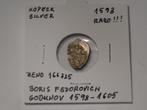 Zeldzame zilveren kopek, Tzar Boris Godunov 1598 bodemvondst, Verzenden, Rusland, Losse munt, Zilver