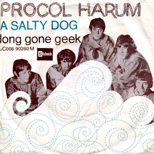 single vinyl  PROCOL HARUM – A Salty Dog (1969 - NL), Cd's en Dvd's, Vinyl Singles, Gebruikt, Single, Rock en Metal, 7 inch, Verzenden