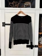 Gestreepte trui C&A, Maat 38/40 (M), Verzenden, Zwart, Zo goed als nieuw
